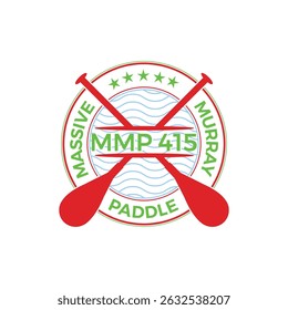 Clean Paddle logo featuring a minimalist paddle icon or crossed paddles, ideal for water sports brands, kayaking clubs, and outdoor adventure companies symbolizing activity, nature, and exploration.
