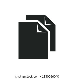 clean paper vector icon