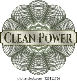Clean Power linear rosette