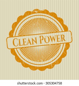 Clean Power rubber seal