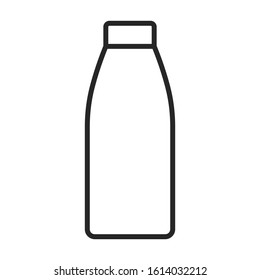 Clean product vector icon.Line vector icon isolated on white background clean product.