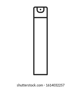 Clean product vector icon.Line vector icon isolated on white background clean product.