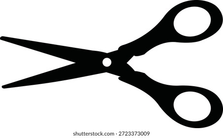 Una Ilustración vectorial de silueta negra limpia y profesional de un par de tijeras tradicionales. Este gráfico de herramienta minimalista representa temas de creatividad, sastrería, trabajo manual y corte de precisión, lo que lo convierte en un activo de alto valor para las industrias de moda, suministros de oficina y manualidades de bricolaje. La iluminación se presenta como una estética limpia y plana con tonos negros de alto contraste sobre un fondo blanco, lo que garantiza el reconocimiento inmediato como un símbolo universal para el trabajo manual y el diseño. La textura se caracteriza por caminos de Vector suaves y bucles cerrados por expertos, lo que hace que el archivo sea altamente optimizado para su uso con máquinas cortadoras de vinilo como Cricut y Silhouette, así como para pegatinas personalizadas para artesanos y grabado láser en kits de costura de madera. Conceptualmente, las imágenes representan la productividad, la habilidad y el inicio de un nuevo proyecto. Sirve como un recurso versátil para crear logotipos de peluquerías, marcas de tiendas de costura, materiales educativos para profesores y recursos digitales para blogs artesanales. La artesanía profesional garantiza que los bordes afilados y el detalle del mango permanezcan claros y reconocibles incluso cuando se cambian de tamaño para íconos web de Pequeña escala o señalización de tiendas de Grande escala, proporcionando un visual profesional para todos los contextos relacionados con las artes y los centros de servicio metropolitanos, asegurando que el mensaje de utilidad y artesanía se comunique de manera efectiva.