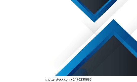 Clean professional business blue card template, visiting card, business card template. Business card design template,