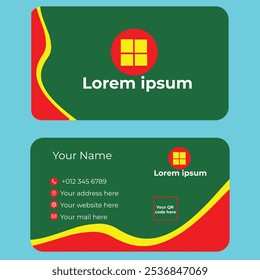 clean and professional business card