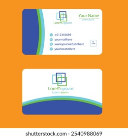 clean and professional business card