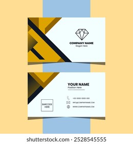 Clean and Professional Business Card Design For Business