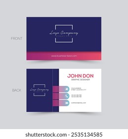 Clean and Professional business card Template