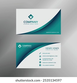 Clean and Professional business card Template