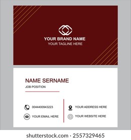 Clean Professional Business Card Template