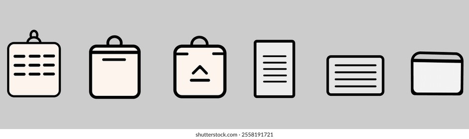 "Clean and Professional Document Icon for Business and Office Use"