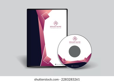 Limpiar plantilla de portada de DVD profesional