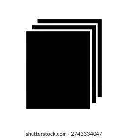 Clean and professional image of stacked black and gray folders, ideal for business, office, or organizational use with a modern minimalist aesthetic.