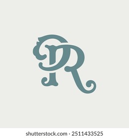 A clean and professional logo featuring the letters "PR," ideal for public relations, marketing, or professional services, emphasizing clarity and brand identity.