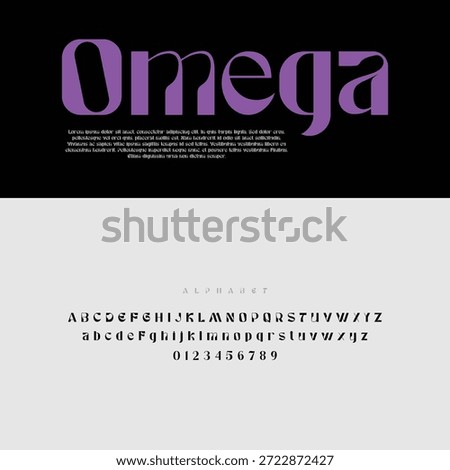 A clean and professional vector illustration of the Greek letter Omega in a modern, flat style.