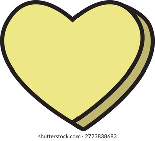 Uma ilustração vetorial limpa e profissional de um coração amarelo suave, apresentando uma sutil sombra negra para um sentido adicional de dimensionalidade e estilo moderno. Este gráfico minimalista representa temas de amizade, positividade, bondade e bem-estar mental, tornando-o um ativo de alto valor para materiais educacionais, branding sem fins lucrativos e indústrias de doação motivacional. A iluminação é retratada como uma estética limpa e plana com cores de alto contraste, garantindo o reconhecimento imediato como um símbolo universal de apoio e felicidade. O vetor escalável de alta qualidade é projetado com caminhos suaves e loops fechados, tornando-se uma escolha ideal para hardware de corte de vinil como Cricut e Silhueta usado para criar decalques de parede inspiradora, presentes personalizados do professor e adesivos personalizados para planejadores. Conceitualmente, o coração amarelo simboliza a "luz do sol" nos relacionamentos e a beleza da conexão humana. A sombra gritante garante que o gráfico se destaque em várias aplicações, incluindo ícones digitais para aplicativos de bem-estar, gráficos de mídia social para conscientização sobre saúde mental e papel de carta personalizado para eventos especiais. Este recurso fornece um visual profissional e claro para projetos relacionados à família, à comunidade e à celebração, garantindo que a mensagem de cuidado seja comunicada de forma eficaz. As linhas limpas permitem fácil redimensionamento sem qualquer perda de detalhes ou resolução.