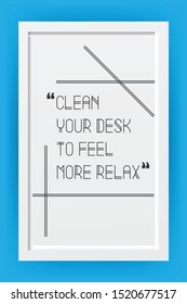 Clean Desk Happy Stock Illustrations Images Vectors Shutterstock
