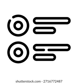 Un diseño de grupo de radio limpio para seleccionar opciones en formularios.