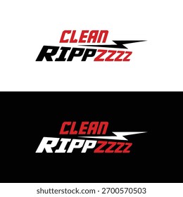 Clean Ripp zzzz logo design project