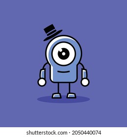 Clean robotic vector can be applied to various media and industries.