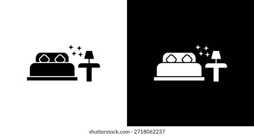 Icono de sala limpia. Pictograma simple de alta calidad. Estilo sólido moderno