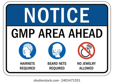 Clean room sign and labels