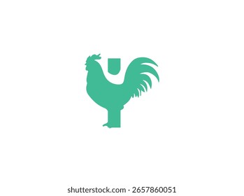 Um design de logotipo limpo e rústico que representa uma fazenda tradicional ou uma empresa agrícola orgânica. O logotipo apresenta elementos naturais como celeiros, tratores, trigo, sol e campos de rolamento, ideal para i