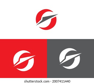 Clean S letter logo icon sign