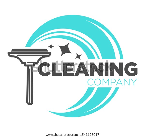 Clean Service Window Cleaning Tool Housekeeping Stock Vector (Royalty