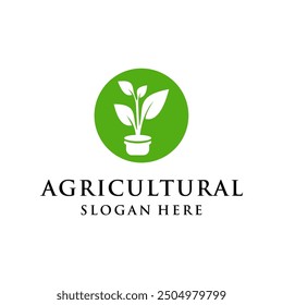 clean and simple agricultural design concept