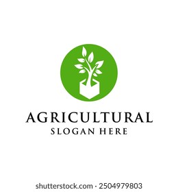 clean and simple agricultural design concept
