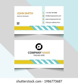 Clean and simple business card
