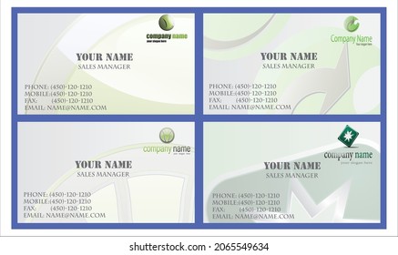 Clean and simple Business Card Template, Modern horizontal name card, Flat Style Vector Illustration. Stationery Design and visiting card, Creative and professional business card.