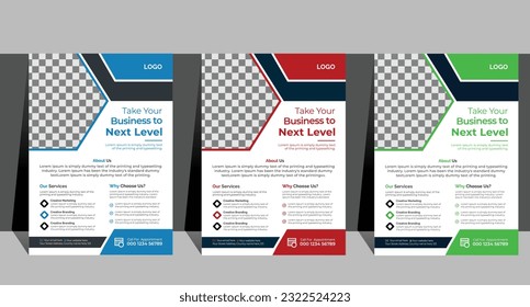 Plantilla de viajero de negocios limpia y sencilla | Diseño creativo de portada de folletos | 
