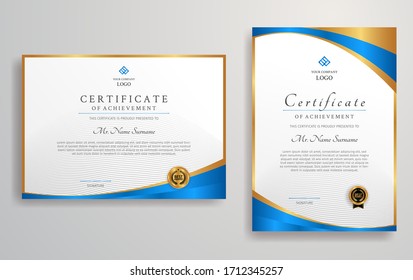 Clean And Simple Certificate Template For Business, Education, And Legal Document Printing
