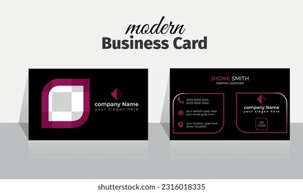 Clean and simple corporate modern multipurpose wavy gradient shape  vector creative curvy business card design templet, Advertisement colourful Visiting Brand Identity social promotion Business card.