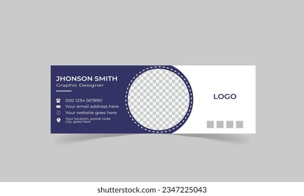  Clean and simple email signature design