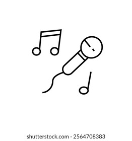 Clean and simple icon for new year celebration on white background suitable for invitation card design, web design.