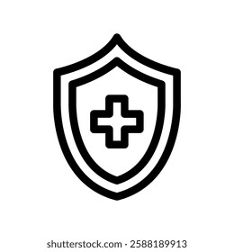 A clean and simple icon for pharmacy sign