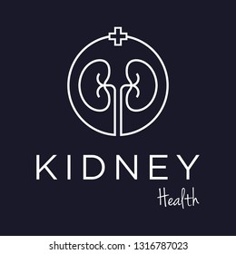 Clean and simple kidney symbol