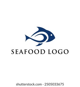 clean simple and modern seafood concept