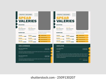 Clean Simple Professional CV Design