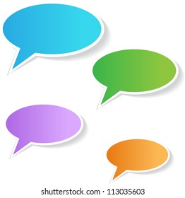 Clean and Simple Talk Balloon