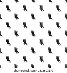 Clean socks pattern seamless vector repeat geometric for any web design