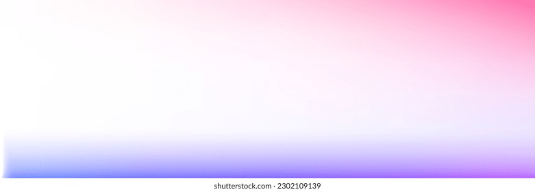 Clean Soft Light Spotlight Color Gradient Blurry Texture. Sunrise Colorful Bright Vivid Pastel White Horizontal Gradient Mesh Backdrop. Sunset Sky Multicolor Vibrant Water Blurred Sky Wallpaper.