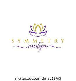 Clean and sophisticated medspa logo design symbolizing beauty, rejuvenation, and trust. Perfect for medical spas, aesthetic clinics, skincare centers, and wellness brands.
