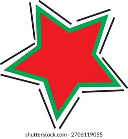 Un icono de estrella limpia para los aspectos más destacados