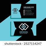 Clean style modern business card template 15