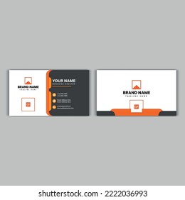 Clean style modern business card template