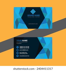 Clean style modern business card template,Professional black ,Corporate company business , elegant business card with black details,Business greeting card template design introduce card include sample